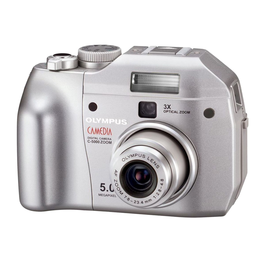 Olympus CAMEDIA C-5000 Zoom Reference Manual