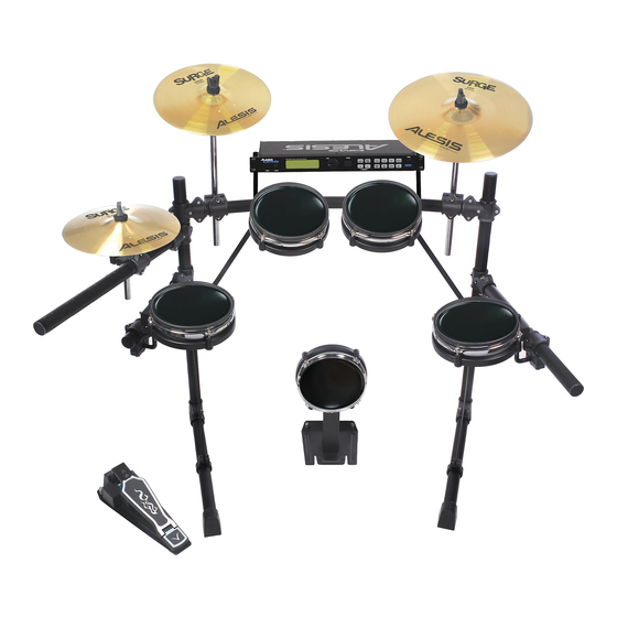 Alesis DM5Pro Kit Quickstart Assembly Manual